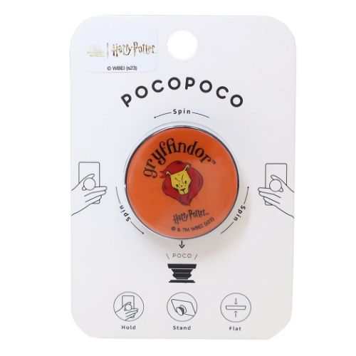 スマホアクセ ハリーポッター POCOPOCO グリフィンドール ワーナーブラザース グルマンディーズ スマホリング 映画メール便可 マシュマロポップ