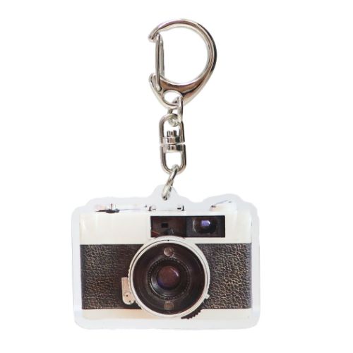 キーリング アクリルキーホルダー camera ミントイン コレクション雑貨 かわいい メール便可 マシュマロポップ