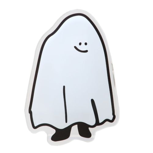 スマホアクセ アクリルスマホグリップ ghost ミントイン かわいい プレゼント メール便可 マシュマロポップ