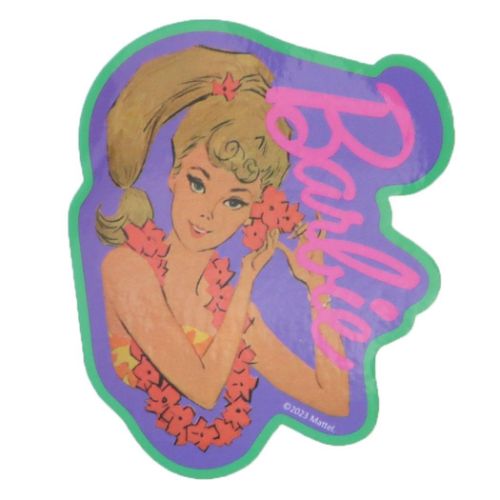 ステッカーバービー キャラステ PUxGR Barbie スモールプラネット デコシール メール便可 マシュマロポップ(3)