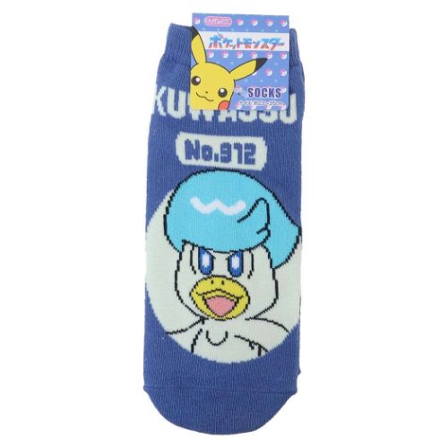 靴下レディース ポケットモンスター キャラックス クワッス ポケモン スモールプラネット プレゼント メール便可 マシュマロポップ