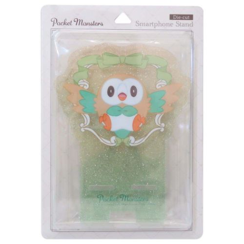 スマホスタンド ポケットモンスター ダイカットアクリルスマホスタンド モクロー ポケモン グルマンディーズ プレゼント メール便可 マシュマロポップ