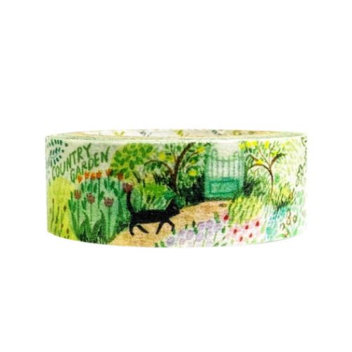 マステ My Heavenly Garden マスキングテープ 15mm Country garden シール堂印刷 植物　花 デコレーシ..