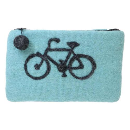 ミニポーチ 自転車 小物入れ 丸眞 小さめ ギフト雑貨 メール便可 マシュマロポップ