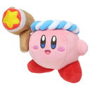 ぬいぐるみ 星のカービィ プラッシュドールS ハンマーカービィ 三英貿易 プレゼント マシュマロポップ