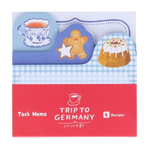 付箋 ドイツTRIP ダイカットブロック付箋 お菓子 サンスター文具 新学期準備文具 かわいい メール便可 マシュマロポップのサムネイル