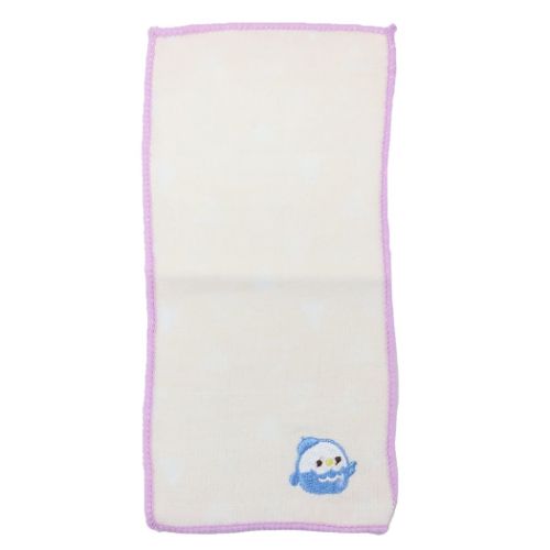 タオルセット ポケットミニタオル＆シールセット ぴよ ミントイン ギフト かわいい メール便可 マシュマロポップ