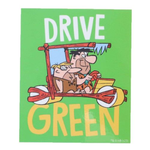 キャラクターステッカー 原始家族フリントストーン ダイカットシール ドライブ スモールプラネット デコシール メール便可 マシュマロポップ