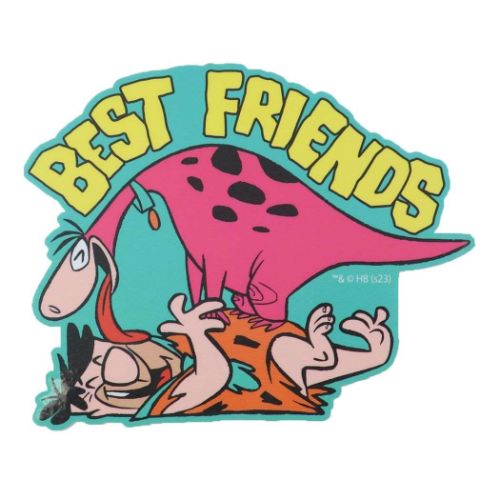 キャラクターステッカー 原始家族フリントストーン ダイカットシール ベストフレンズ スモールプラネット デコシール メール便可 マシュマロポップ