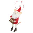 マスコット フエルト マウスサンタギフト クリスマス APJ Xmas かわいい マシュマロポップ