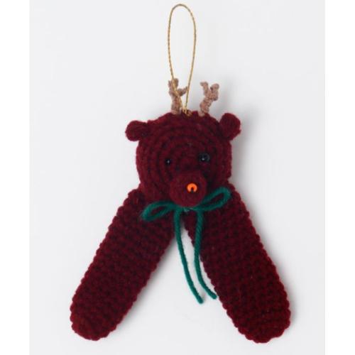 インテリア雑貨 クリスマスユビオーナメント REINDEER アミナコレクション おしゃれ クリスマスツリー 飾り マシュマロポップ