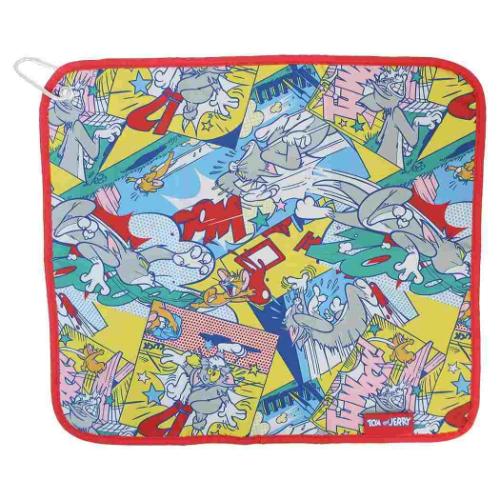 ハンドタオル トム＆ジェリー レインタオルS エンジョイコミック ワーナーブラザース 丸眞 ゴルフ雑貨 ..