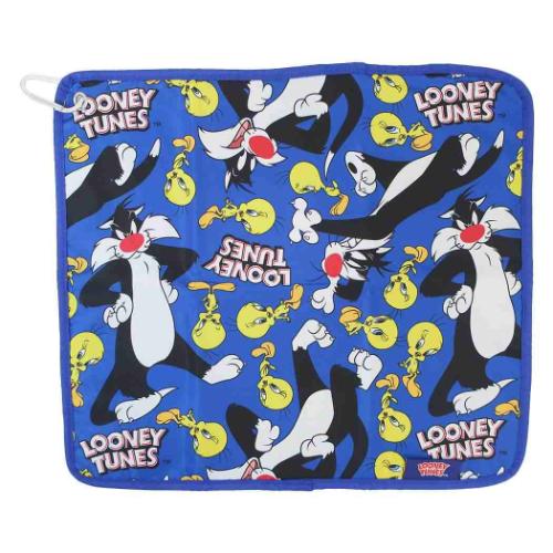 ハンドタオル ルーニーテューンズ レインタオルS ルーニーパターン LOONEY TUNES 丸眞 ゴルフ雑貨 メー..