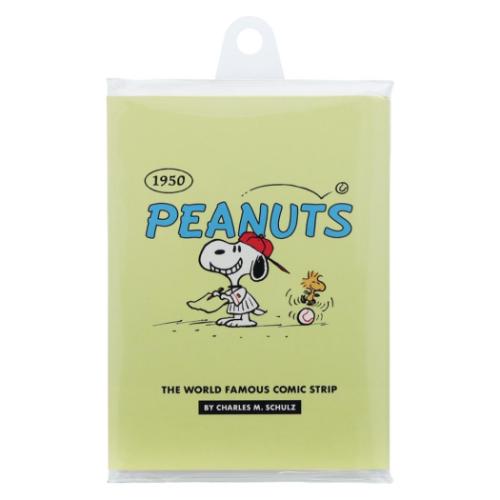 メモ帳 スヌーピー パタパタメモ PEANUTS AMERICAN TASTE 10 イエロー 新入学 ピーナッツ サンスター文具 メモパッド 学校 プレゼント メール便可 マシュマロポップ