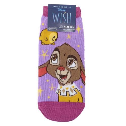 女性用靴下 WISH くつした キャラックス ヴァレンティノとスター ディズニー スモールプラネット スニーカーソックス かわいい メール便可 マシュマロポップのサムネイル