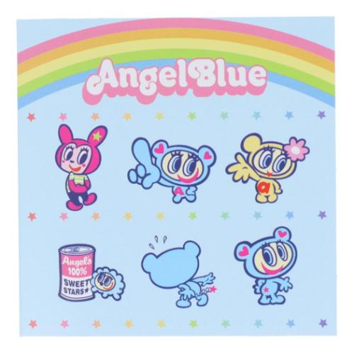 付箋 Angel Blue エンジェルブルー ブック型付箋 ブルー サンスター文具 学校 メモ かわいい メール便可 マシュマロポップ