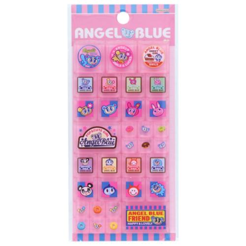 シール Angel Blue エンジェルブルー タイルシール ピンク サンスター文具 小学生 かわいい メール便可 マシュマロポップのサムネイル