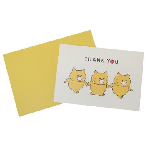 グリーティングカード ノラネコぐんだん POPUP カード サンキュー アクティブコーポレーション メッセージカード ギフトカード 絵本メール便可 マシュマロポ...