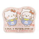 クリップ サンリオキャラクターズ アクリルクリップ シロタン ハローキティ A サンリオ エムプラン かわいい メール便可 マシュマロポップ