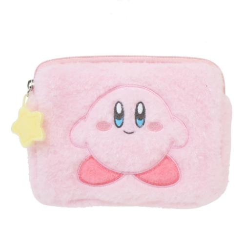 ミニポーチ 星のカービィ ぷわふわミニポーチ にっこり N エスケイジャパン 小物入れ メール便可 マシュマロポップ