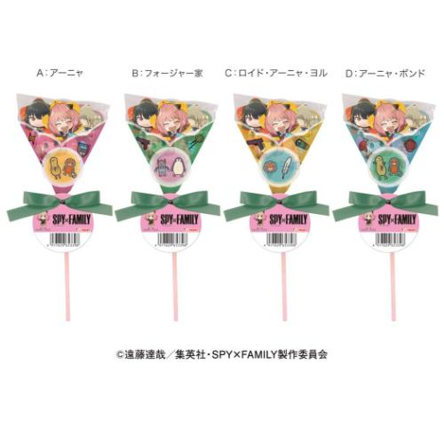 お菓子 チョコレート スパイファミリー SPY FAMILY ミニチョコギフト バレンタイン 少年ジャンプ ハート 義理チョコ 友チョコ 自分チョコ アニメ マシュマロポップ【軽減税率】のサムネイル
