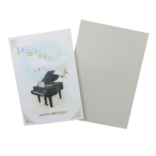 グリーティングカード ハンドメイド バースデー GE-92 アクティブコーポレーション 誕生日 お祝 メッセージカード 封筒付き メール便可 マシュマロポップ