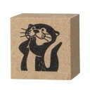 ハンコ カワウソスタンプ おねがい デコレ ラッピング プレゼント デコレーション メール便可 マシュマロポップ