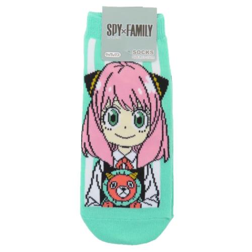 女性用靴下 スパイファミリー キャラックス アーニャとキメラさん 少年ジャンプ スモールプラネット スニーカーソックス 中学生 高校生 アニメメール便可 マシュマロポップのサムネイル