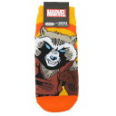 女性用靴下 ガーディアンズ オブ ギャラクシー キャラックス ロケット ぐるぐる MARVEL スモールプラネット スニーカーソックス 中学生 高校生 メール便...