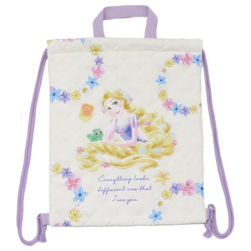 ナップサック 塔の上のラプンツェル 体操服かばん 新入学 ディズニープリンセス アートウエルド 新学期準備雑貨 メール便可 マシュマロポップのサムネイル
