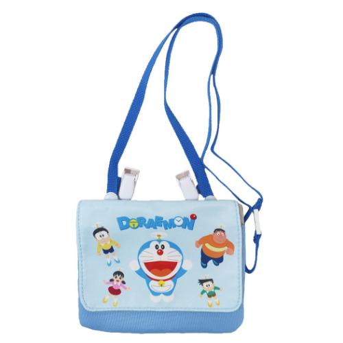 クリップポケット ドラえもん クリップポケットショルダー付き サックス 新入学 藤子F不二雄 マルヨシ 子ども用ポーチ キッズポーチ ポシェット アニメメール便可 マシュマロポップ