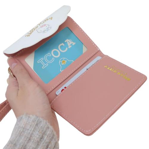 定期入れ ハローキティ チェキ＆パスケース サンリオ アルディ ICカードケース メール便可 マシュマロポップ
