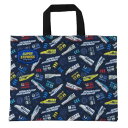 レッスントート スーパーエクスプレス キルトレッスンバッグ 新入学 鉄道 高波クリエイト おけいこバッグ 子供 手提げ メール便可 マシュマロポップ