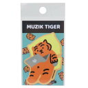 ダイカットシール MUZIK TIGER ムジークタイガー ダイカットミニステッカー パソコン ゼネラルステッカー 耐水耐光 デコステッカー メール便可 マシュマロポップ