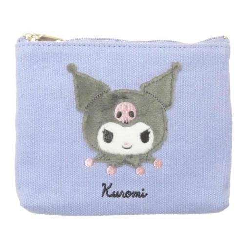 ミニポーチ クロミ ティッシュポーチ ふわふわワッペン サンリオ マリモクラフト 小物入れ ポケットティッシュケース メール便可 マシュマロポップ