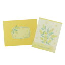 グリーティングカード 香るミニカード ミモザ バード APJ メッセージカード ミニサイズ ミニ封筒 かおり付き メール便可 マシュマロポップ