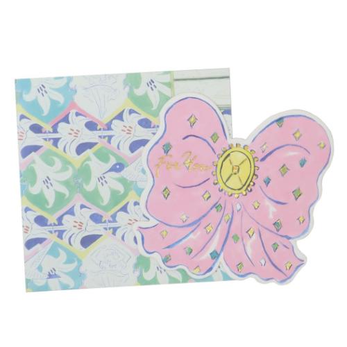 グリーティングカード 北澤平祐 ミニカード リボン APJ メッセージカード ミニサイズ ミニ封筒 多目的 メール便可 マシュマロポップ