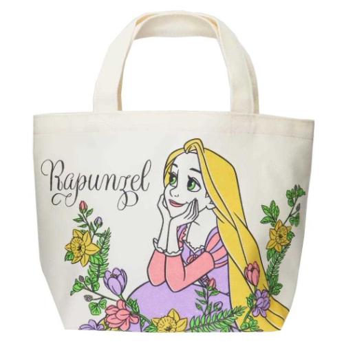 ランチバッグ 塔の上のラプンツェル マチ付バッグ フラワー ディズニープリンセス スモールプラネット お弁当かばん メール便可 マシュマロポップのサムネイル