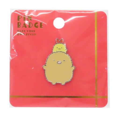 ピンバッジ すみっコぐらし PINS ピンズ とんかつとえびふらいのしっぽ サンエックス スモールプラネッ..