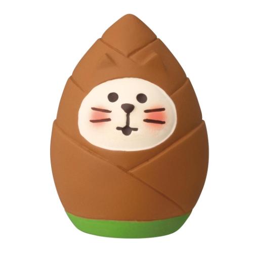 マスコット ぽかぽかひなたのおひなさま たけのこにゃんこ concombre デコレ ミニチュア オブジェ ディスプレイ 置物 メール便可 マシュマロポップのサムネイル