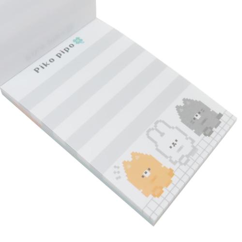 メモ帳 PIKO PIPO ミニミニメモ アニマルズ 新入学 カミオジャパン 新学期準備文具 かわいい メール便可 マシュマロポップ