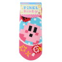 女性用靴下 星のカービィ ソックス レディース 星のカービィ 大図まことアイテム ジェイズプランニング かわいい メール便可 マシュマロポップ