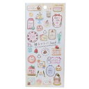 シール 文字 贈るコトバSEAL ご褒美スイーツ カミオジャパン デコシール かわいい メール便可 マシュマロポップ