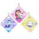 ループタオル ギャビーのドールハウス ループタオル3P 幼稚園ループ付きハンドタオル3枚セット キャットザファンタジー 丸眞 入園入学準備雑貨 メール便可 マシ...