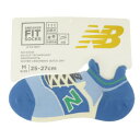 男性用靴下 ニューバランス メンズスニーカーソックス M ライトブルー new balance シン NB エヌビー フレンズヒル FRIENDSHILL プレゼント 男の子 スポーツ メール便可 マシュマロポップ