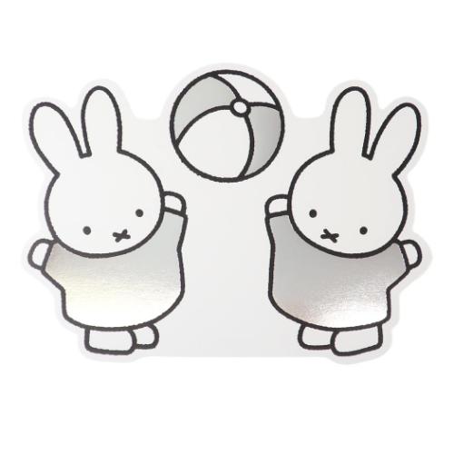 POSTCARD ミッフィー ダイカットポストカード ball ディックブルーナ Green Flash コレクション雑貨 絵..