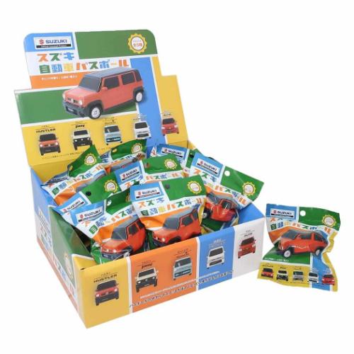 入浴剤 スズキ SUZUKI バスボール全5種 24個入セット 自動車 エスケイジャパン 子供とお風呂 まとめ買..