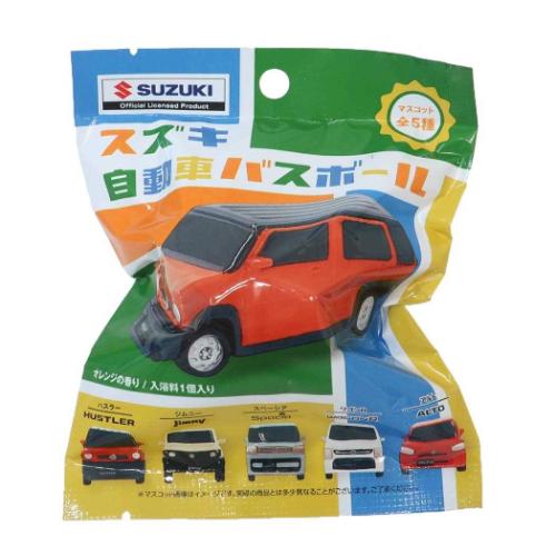 入浴剤 スズキ SUZUKI バスボール全5種 自動車 エスケイジャパン 子供とお風呂 おもしろ雑貨 マシュマロポップ