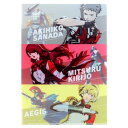 クリアホルダー ペルソナ3 クリアファイル シングル A4 B 新入学 サンスター文具 文房具 収納 学校 メール便可 マシュマロポップ