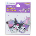 ダイカットシール クロミ モバイルステッカー サンリオ グルマンディーズ デコシール スマホステッカー メール便可 マシュマロポップ
